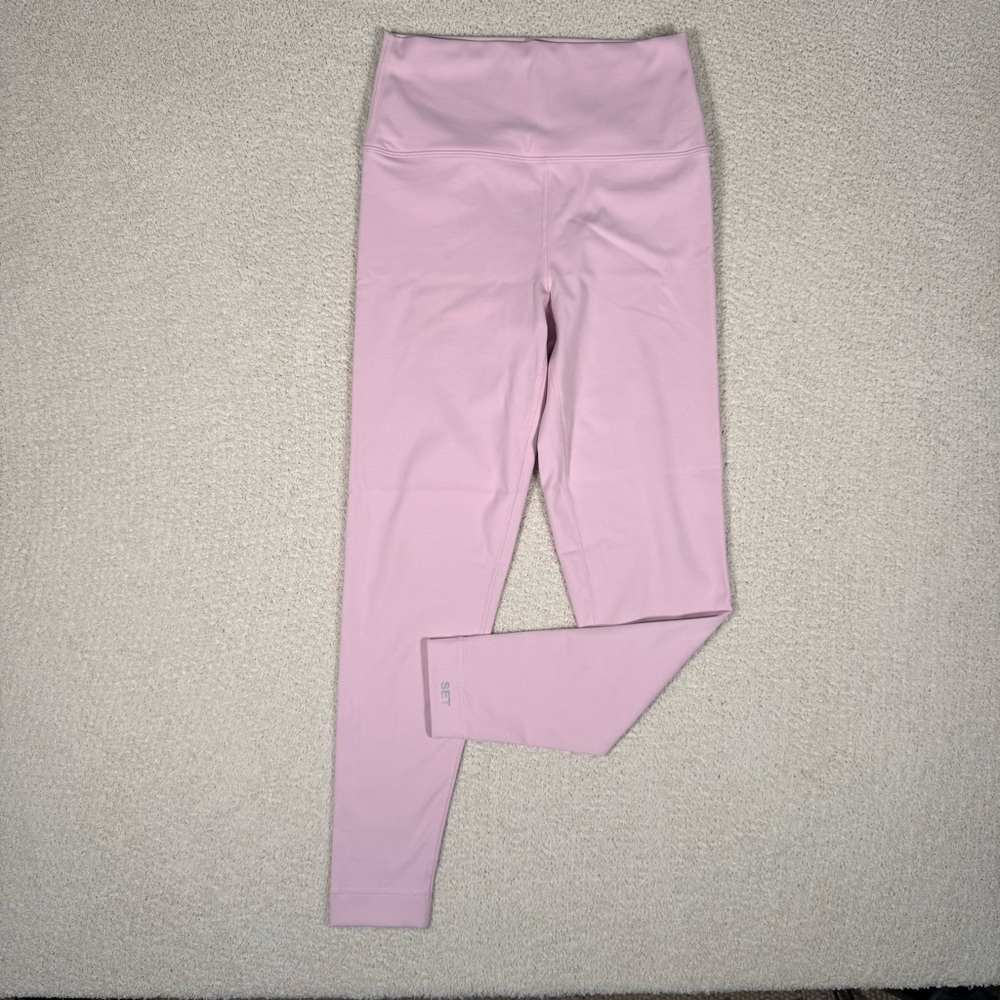 SET Active Luxform Pink  Full Length Leggings Size Medium